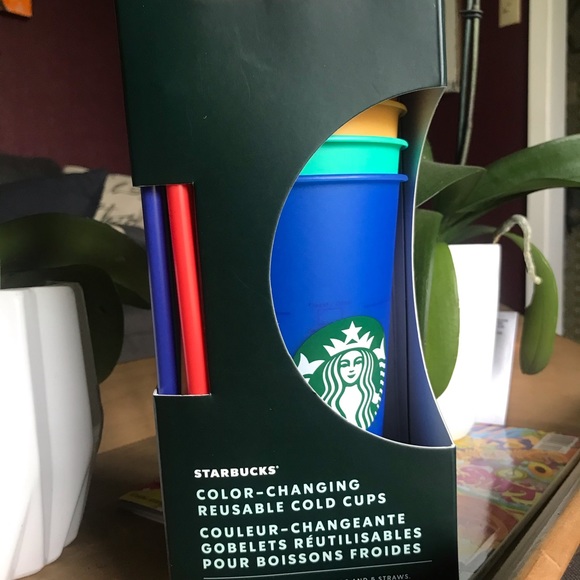 Starbucks Other - Starbucks color changing cold cups NWT
